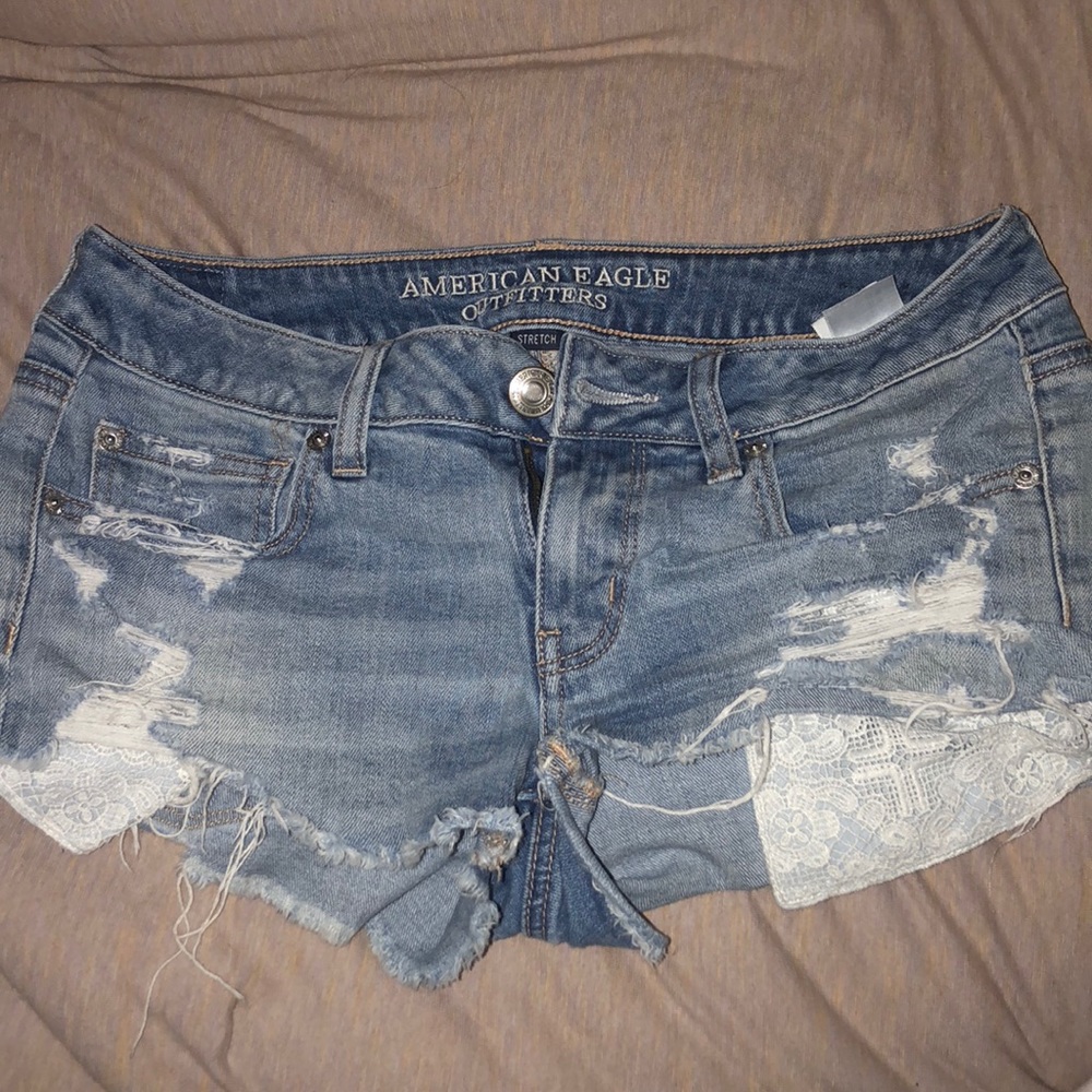American Eagle jean shorts